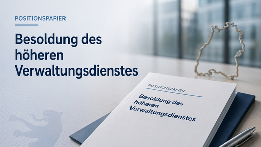 Mit fünf Forderungen bringt der VHV die Interessen des höheren Verwaltungsdienstes in die besoldungspolitische Debatte ein.