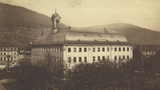 Alte Universität Heidelberg, historische Aufnahme
